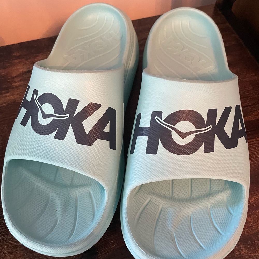 HOKA Ora Athletic Slide - Cloudless/Stormy Skies